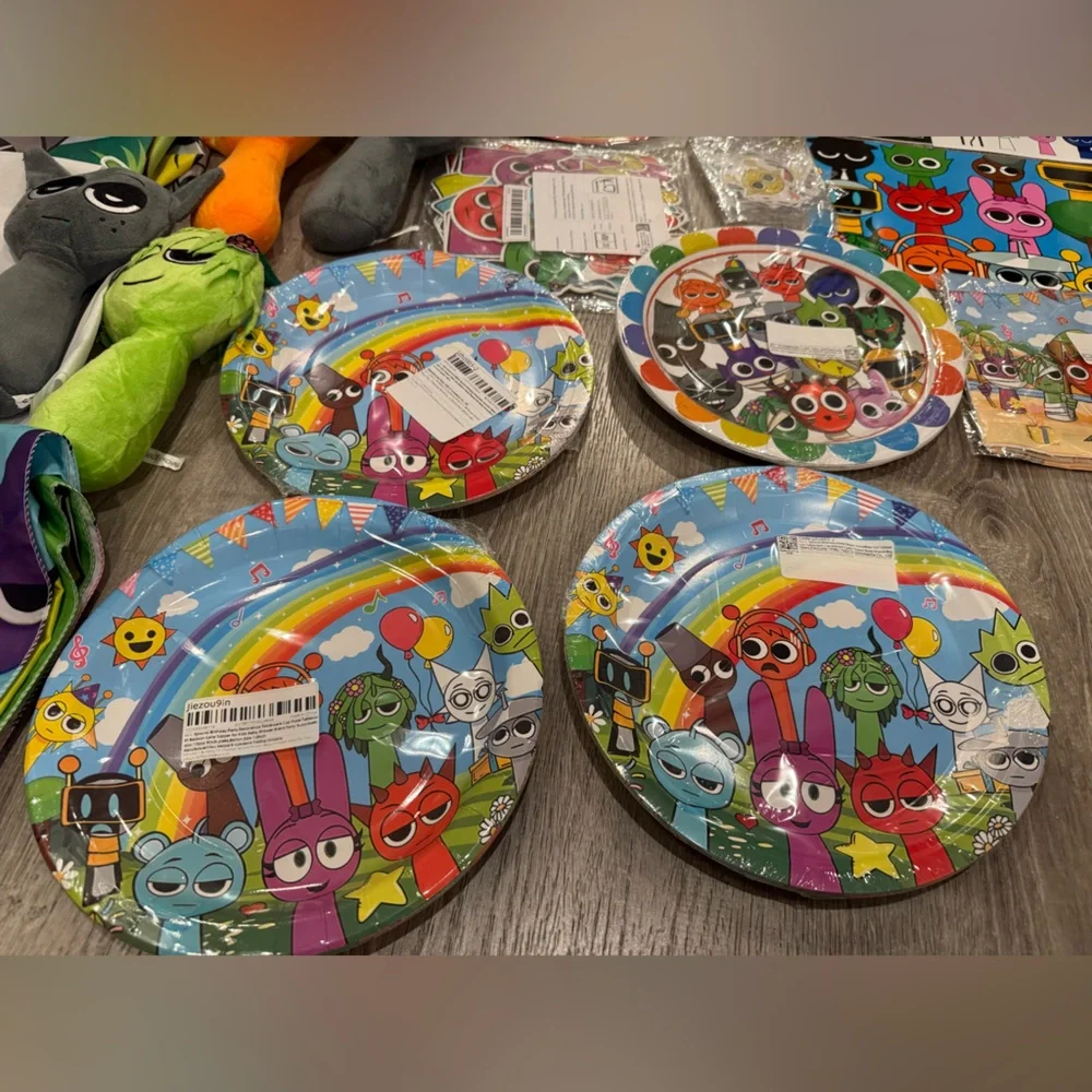 Sprunki birthday party supplies - Picture 2 of 10
